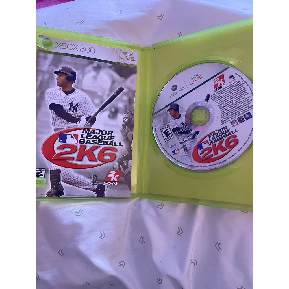 Major League Baseball 2K6 (Microsoft Xbox 360, 2006)‎